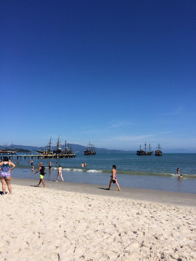 Lindo Apto, 50Metros Do Mar, Ideal Para Familias Florianópolis Exteriér fotografie